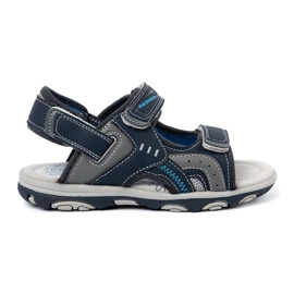 Shelvt Sandalias de niños de granada azul 3