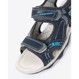 Shelvt Sandalias para niños azul marino 6