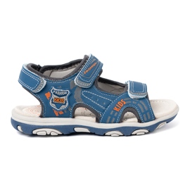 Shelvt Sandalias de chicos azules 3