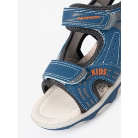 Shelvt Sandalias de chicos azules 6