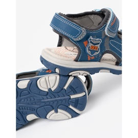 Shelvt Sandalias de chicos azules 1