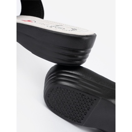 Shelvt Cuñas negras para mujeres negro 3