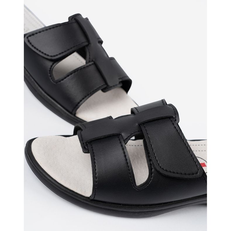 Shelvt Cuñas negras para mujeres beige 1