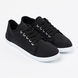 Shelvt Zapatillas de zapatillas negras negro 2