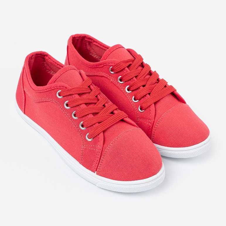 Shelvt Zapatillas de zapatillas rojas rojo 2