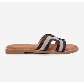 Boto Chanclas planas de mujeres de Verya Black Verya negro 8