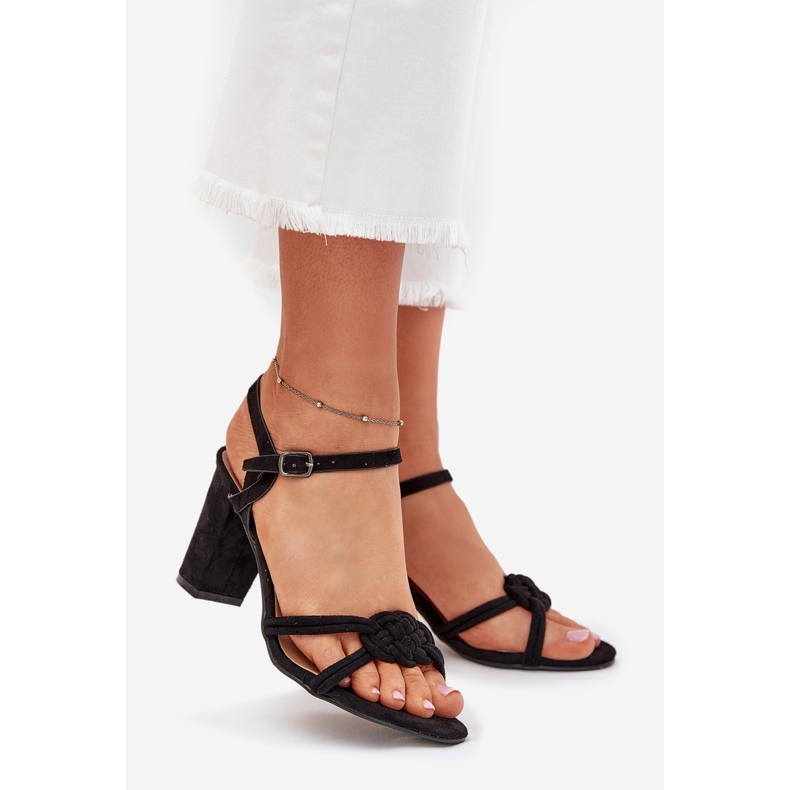 Boto Sandalias femeninas en el Mavira Black Mavira negro 1