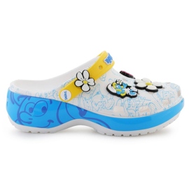 Plataforma Pitufia Crocs de mujeres Clog 210822-90h blanco 6