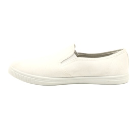 Material blanco de zapatillas para mujeres insertadas 2