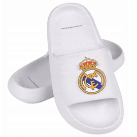 Real Madryt Flip de piscina de playa del Real Madrid Eva 2300006880B Flip -Flops blanco 2