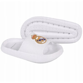 Real Madryt Flip de piscina de playa del Real Madrid Eva 2300006880B Flip -Flops blanco 3