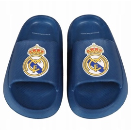 Real Madryt Flip de piscina de playa del Real Madrid Flip Eva JR 2300006820n Flip -Flops azul 3