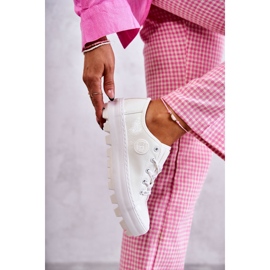 Zapatillas de zapatillas pintadas Big Star KK274045 White blanco 2