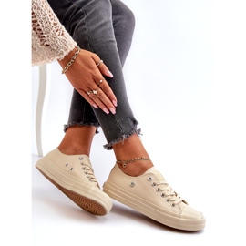 Zapatillas Clásicas Mujer Big Star NN274286 Beige 1