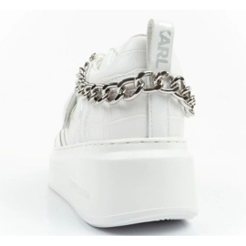 Zapatos deportivos femeninos Karl Lagerfeld Anakapri KL63543 01S blanco 3