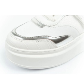 Zapatos deportivos femeninos Karl Lagerfeld Anakapri KL63543 01S blanco 4