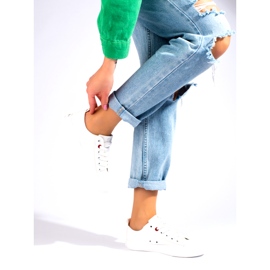 Big Star JJ274001 Sneakers bajas para mujeres blanco 2 Big Star JJ274001 Sneakers bajas para mujeres blanco 2