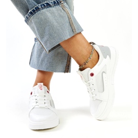 Cross Jeans Zapatillas de deporte de deportes blancos femeninos jeans cruzados 3