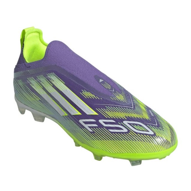 Adidas f50 elite ll fg jr jh7709 zapatos de fútbol púrpura 1