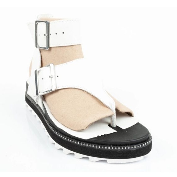 Sandalias para mujeres Sorel NL6272-125 Flip-Flops blanco 2