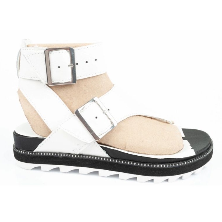 Sandalias para mujeres Sorel NL6272-125 Flip-Flops blanco 8