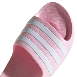 Adidas Adilette Aqua Jr FY8072 Flip -flops rosado 5