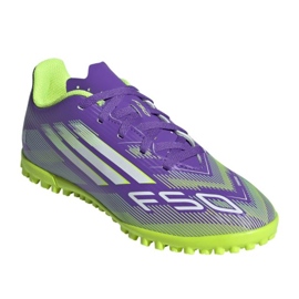 ADIDAS F50 Club TF Mid JR JI0039 Fútbol violeta 9