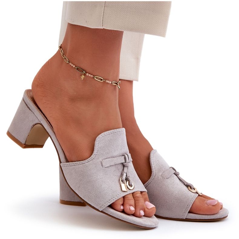 Seastar Flip-flops para mujeres con eco-chubby gris gris 5