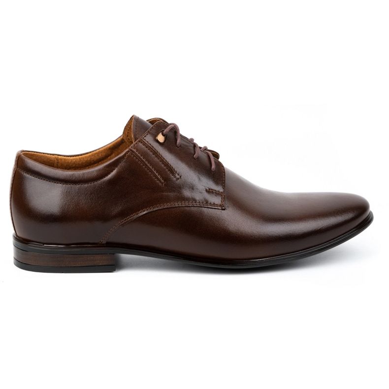 Olivier Zapatos de vestir hombre piel 480 marron oscuro marrón 1