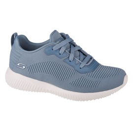 Zapatillas Skechers Bobs Squad-Tough Talk W 32504-LTBL negro azul 1