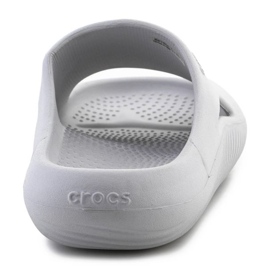 Flip-flops para hombres Crocs suave de recuperación atmósfera de diapositivas u 208392-1ft gris 6