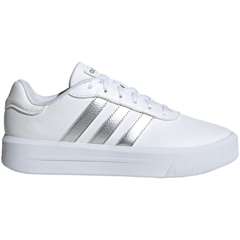 Zapatos de plataforma de la corte adidas en GV8996 blanco 1