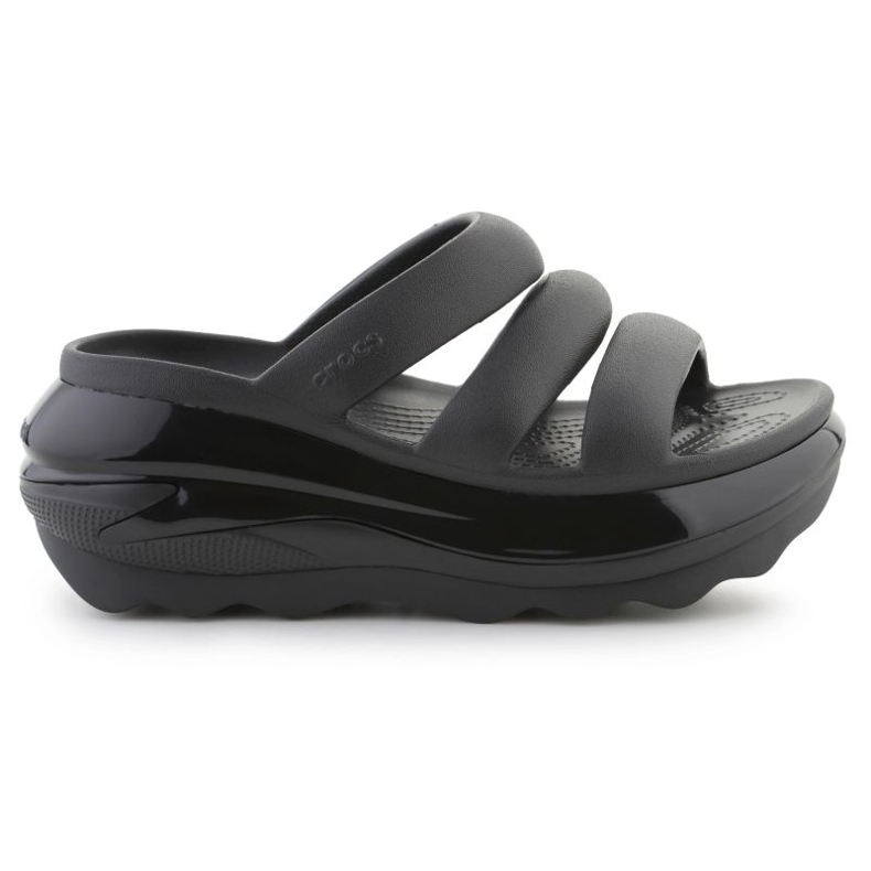 Chanclas Crocs Mega Crush Triple Correa 209842-001 negro 6