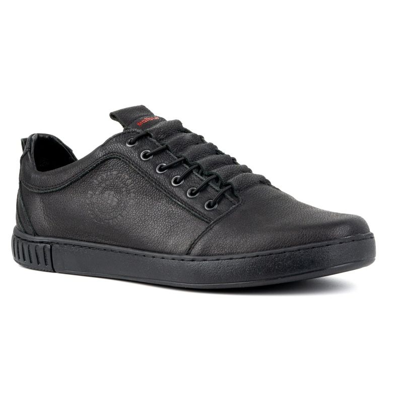 Polbut Zapatos casual hombre piel 2121/2 negro 1