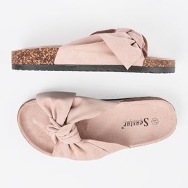 Seastar Chanclas en polvo con un arco grande 8