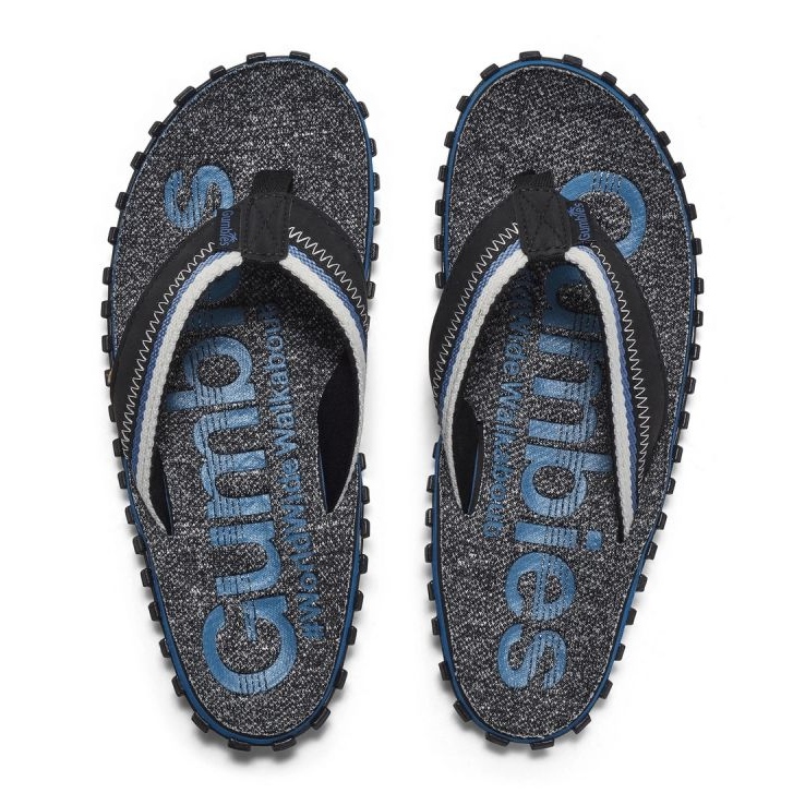 Flip-flops para hombres Gumbies Cairns Flip-Flts Unisex Gu-Ffcai023 negro 2