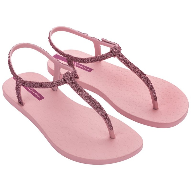 Sandalias de fem de ipanema clase en 26914 AJ020 rosado 1