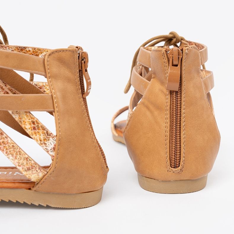 Shelvt Encaje de sanadals -up con motivo de serpiente 1