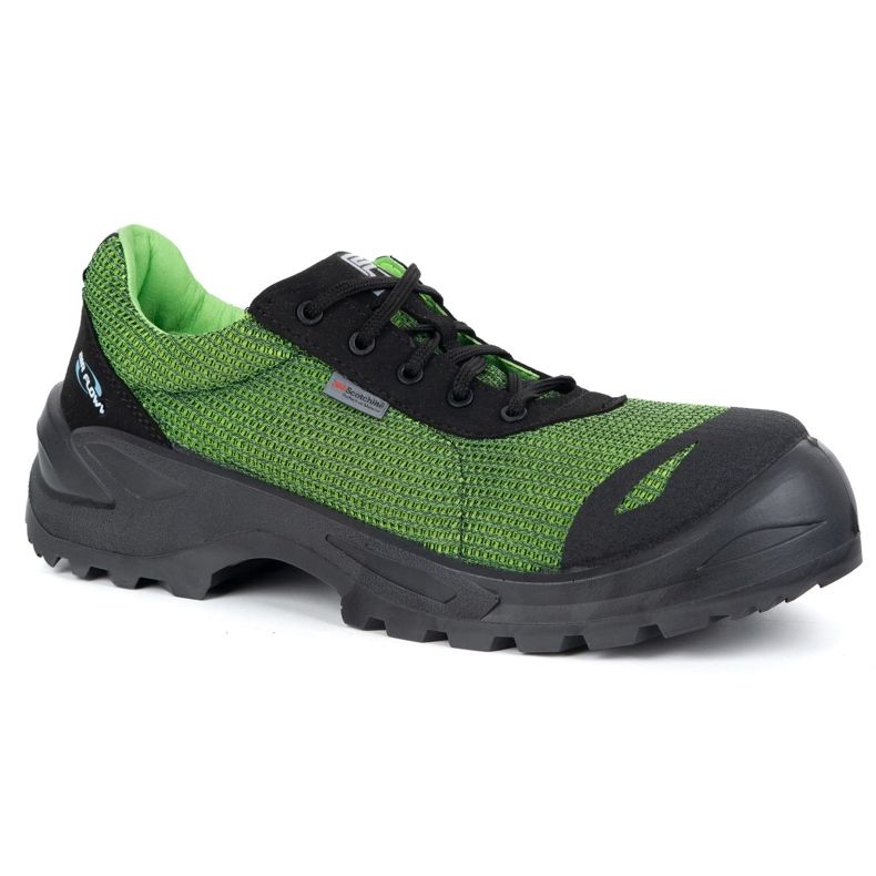 Fagum-Stomil Zapatos de cuero para hombres 1172p Raptor Black S1 Fo Sr Aramid 3D verde 2