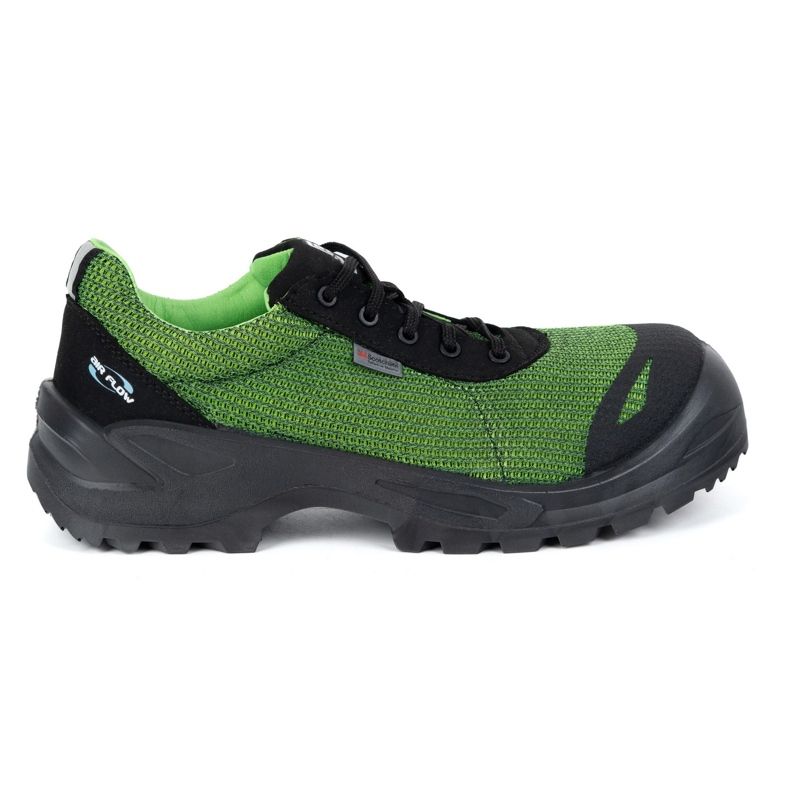 Fagum-Stomil Zapatos de cuero para hombres 1172p Raptor Black S1 Fo Sr Aramid 3D verde 1