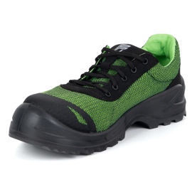 Fagum-Stomil Zapatos de cuero para hombres 1172p Raptor Black S1 Fo Sr Aramid 3D verde 3