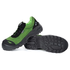 Fagum-Stomil Zapatos de cuero para hombres 1172p Raptor Black S1 Fo Sr Aramid 3D verde 5