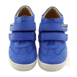 Zapatos de niño con velcro Bartuś azul 4