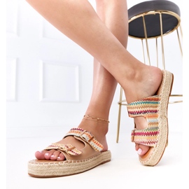 Apartrilles de crochet multicolores con Kasina Heblas 5