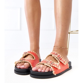 Flip de naranja -flops con hebillas sameli 6