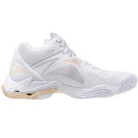 Zapatillas de voleibol Mizuno Wave Lightning Z8 Mid V1GC240525 blanco 1