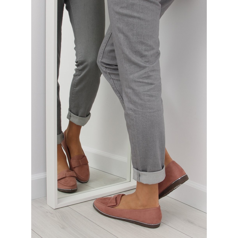 Mocasines mujer rosa 127-2 rosa 1