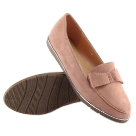 Mocasines mujer rosa 127-2 rosa 2