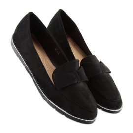 Mocasines mujer negros 127-2 negro 4