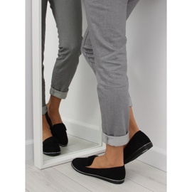 Mocasines mujer negros 127-2 negro 6